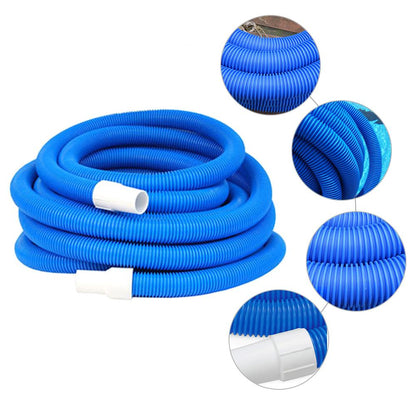 Swimming Pool Cleaner Vacuum Hose With Swivel Cuff 1.5 Inch Swimming Pool Double Layer Suction Pipe Cleaning Accessories