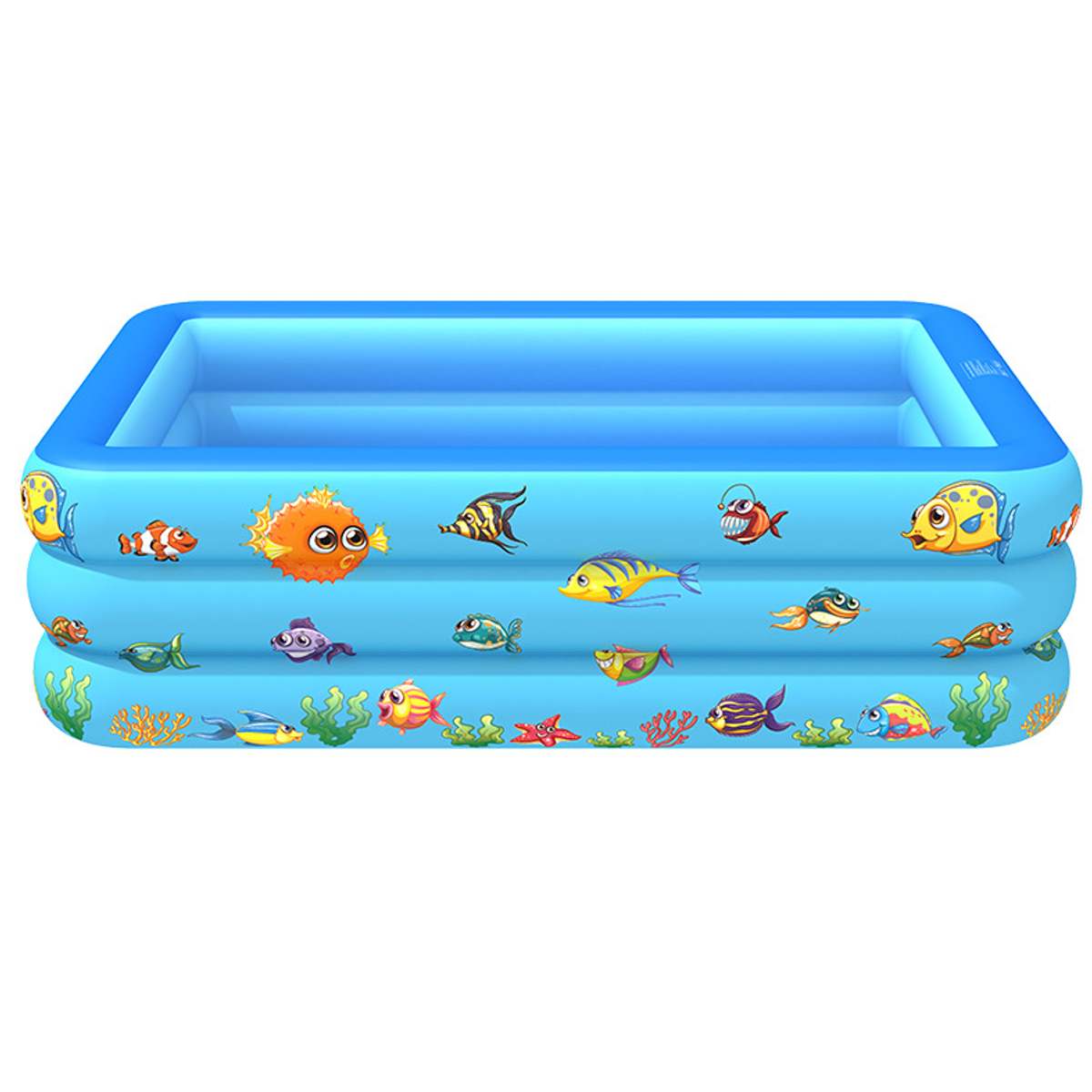 Inflatable Swimming Pool Square Swimming Pool Children Inflatable Pool Bathing Tub Baby Kid Home Outdoor Large Swimming Pool