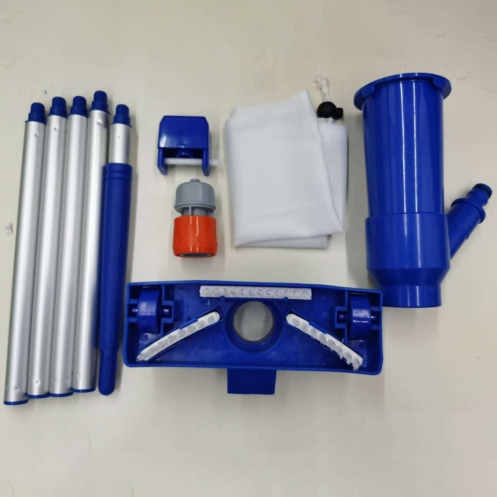 Pool Vacuum Cleaning Kit and Skimmer Net