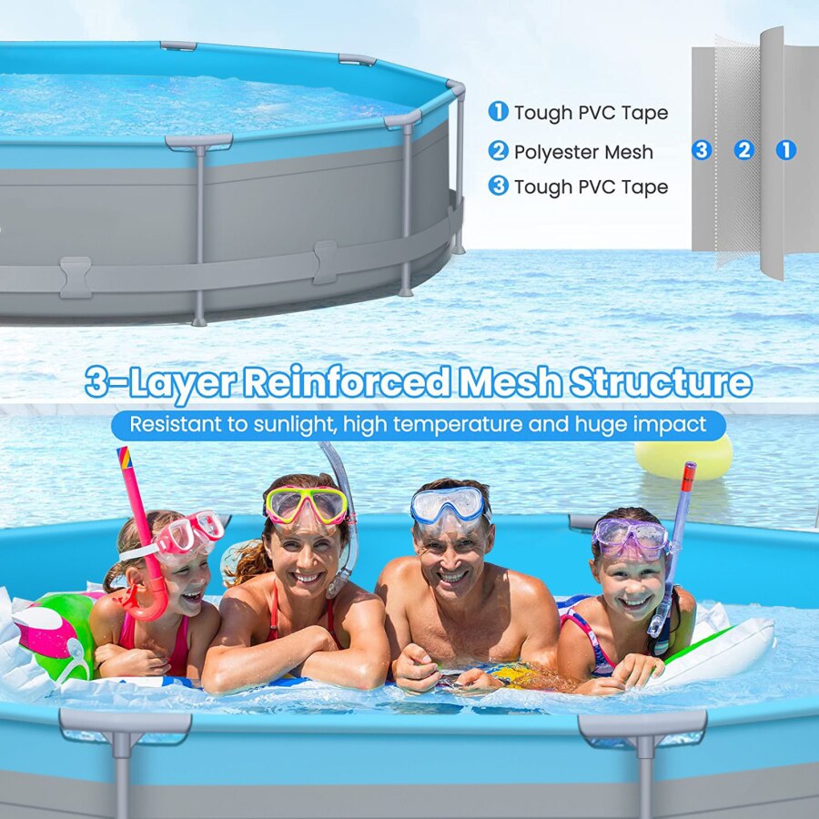 12ft Family outlet Pool with Pump